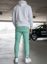 Spodnie męskie dresowe miętowe Dstreet UX3371