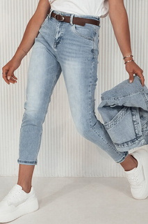 Spodnie damskie jeansowe GLAM JEANS niebieskie Dstreet UY2114