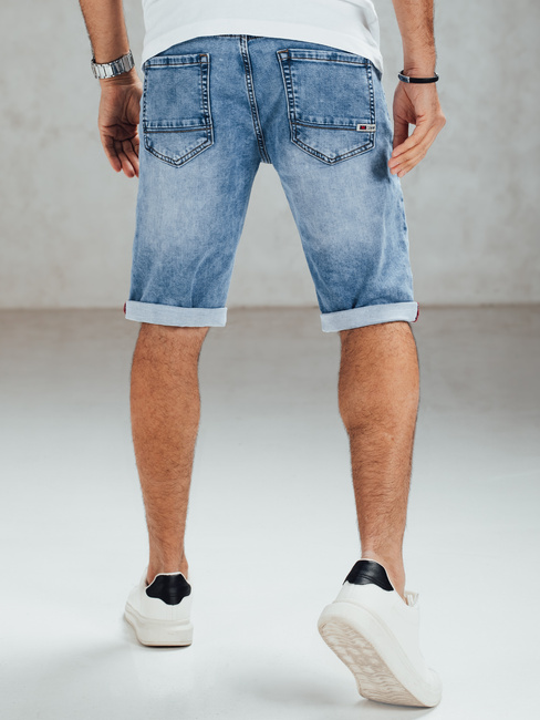 Spodenki męskie jeansowe niebieskie Dstreet SX2563