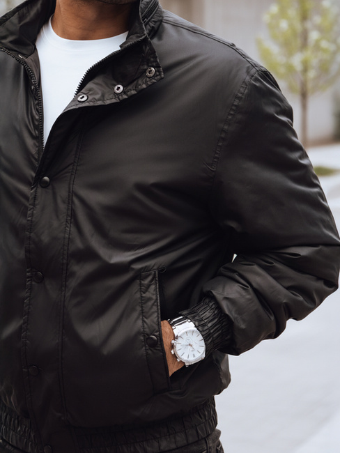 Kurtka męska przejściowa czarna Dstreet TX4583