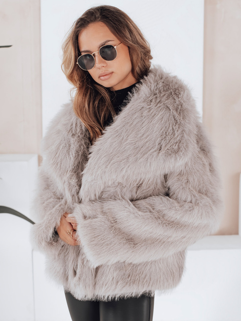 Futerko damskie  krótkie szare ZARAFIA Dstreet TY5116