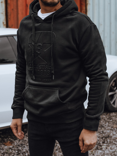 Bluza męska czarna Dstreet BX5933