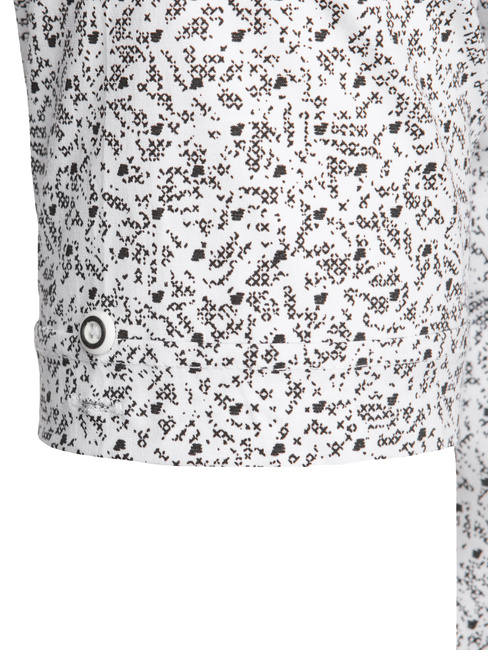 Koszula męska z krótkim rękawem biała Dstreet KX1059