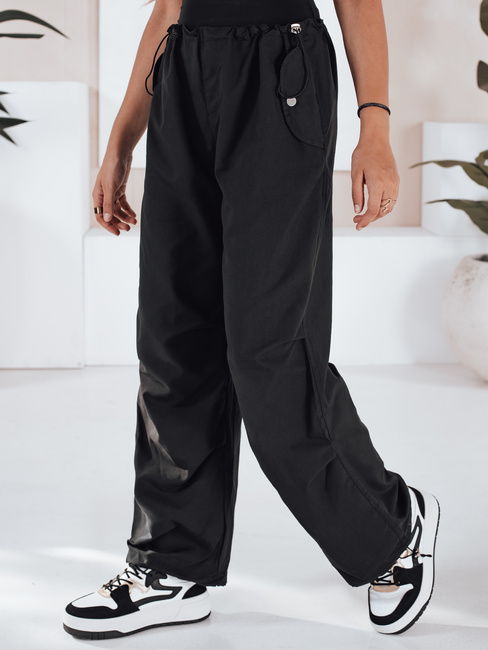 Spodnie damskie spadochronowe DENWER czarny Dstreet UY1666