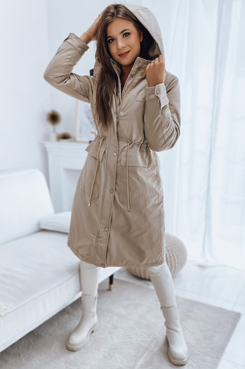 Moda Płaszcze Płaszcze zimowe H&M P\u0142aszcz zimowy jasnoszary Melan\u017cowy W stylu casual 