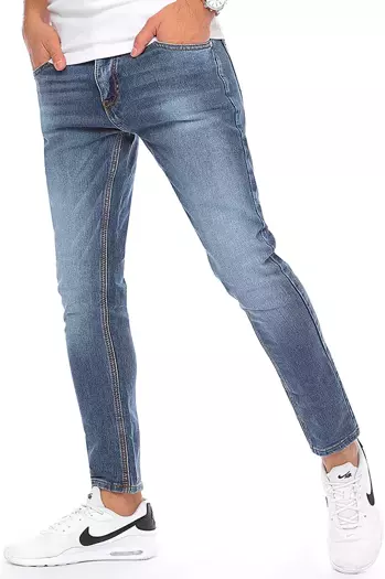 Spodnie męskie jeansowe granatowe Dstreet UX3484