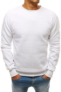 Bluza męska gładka biała Dstreet BX3905