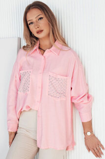 Koszula damska CELTIS różowa Dstreet DY0405