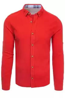 Koszula męska czerwona Dstreet DX2266