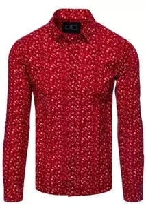 Koszula męska czerwona Dstreet DX2410