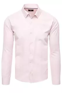 Koszula męska elegancka jasnoróżowa Dstreet DX2432