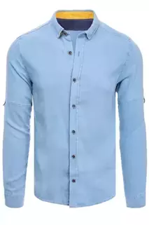 Koszula męska niebieska Dstreet DX2250