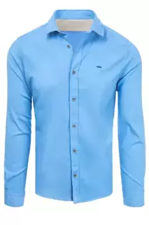 Koszula męska niebieska Dstreet DX2307