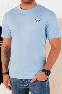 Koszulka męska basic błękitna Dstreet RX5447