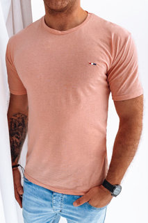 Koszulka męska basic różowa Dstreet RX5231