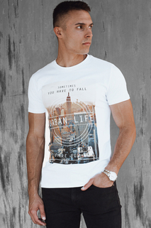 Koszulka męska biała Dstreet RX5550