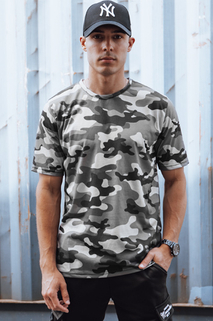 Koszulka męska camouflage antracytowa Dstreet RX5590