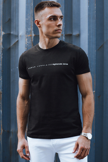 Koszulka męska czarna Dstreet RX5552