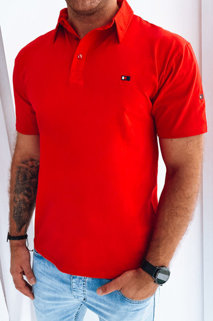 Koszulka męska polo czerwona Dstreet PX0575