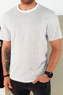 Koszulka męska z nadrukiem biała Dstreet RX5399