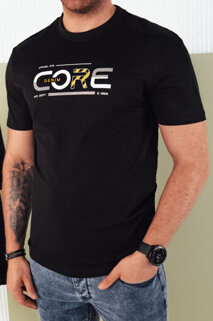 Koszulka męska z nadrukiem czarna Dstreet RX5419
