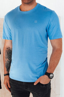 Koszulka męska z nadrukiem jasnoniebieska Dstreet RX5469