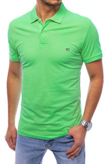 Koszulka polo męska jasnozielona Dstreet PX0592