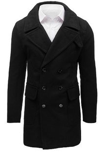 Płaszcz męski zimowy czarny CX0361
