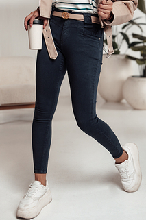 Spodnie damskie STYLELIFT skinny jeans niebieskie Dstreet UY2201