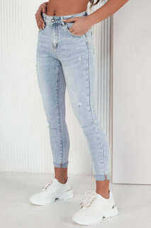 Spodnie damskie jeansowe AGOST niebieskie Dstreet UY1903