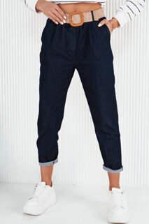 Spodnie damskie jeansowe CONJEAN niebieskie Dstreet UY1893