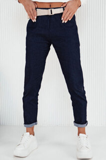 Spodnie damskie jeansowe CONJEANS niebieskie Dstreet UY1892