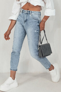 Spodnie damskie jeansowe FASHION ICON niebieskie Dstreet UY2117