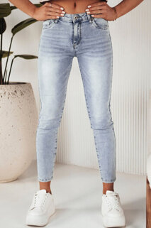 Spodnie damskie jeansowe JERRY niebieskie Dstreet UY0848