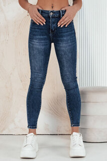 Spodnie damskie jeansowe LACOY niebieskie Dstreet UY1917