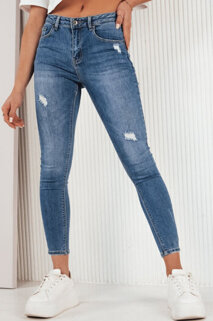Spodnie damskie jeansowe MOURET niebieskie Dstreet UY1991