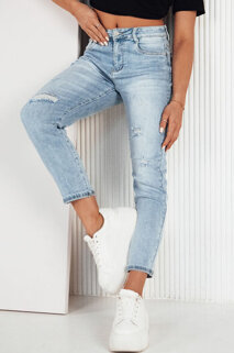 Spodnie damskie jeansowe XERT niebieskie Dstreet UY1994