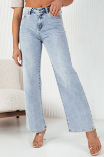 Spodnie damskie jeansowe dzwony KIM niebieskie Dstreet UY1869