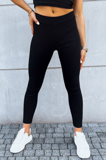 Spodnie damskie legginsy OLIVE BRANCH czarne Dstreet UY1609