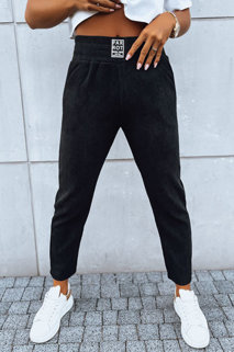 Spodnie dresowe damskie MOONLIGHT czarne Dstreet UY1641