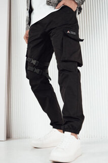 Spodnie męskie bojówki czarne Dstreet UX4205