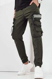Spodnie męskie bojówki zielone Dstreet UX4160