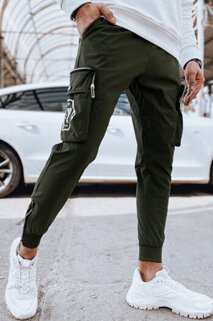 Spodnie męskie bojówki zielone Dstreet UX4310
