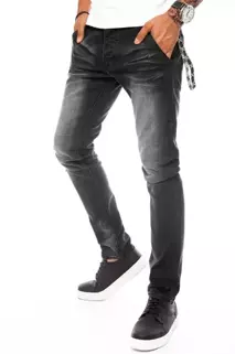 Spodnie męskie czarne Dstreet UX3805