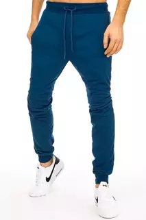 Spodnie męskie dresowe niebieskie Dstreet UX2880