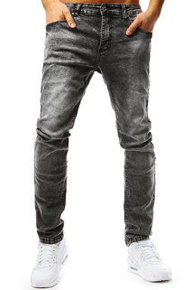 Spodnie męskie jeansowe ciemnoszare Dstreet UX2669