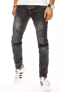 Spodnie męskie jeansowe ciemnoszare Dstreet UX2942