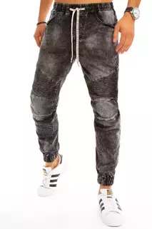 Spodnie dresowe męskie ciemnoszare Dstreet UX3054