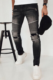 Spodnie męskie jeansowe ciemnoszare Dstreet UX4151