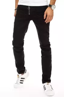 Spodnie męskie jeansowe czarne Dstreet UX2944